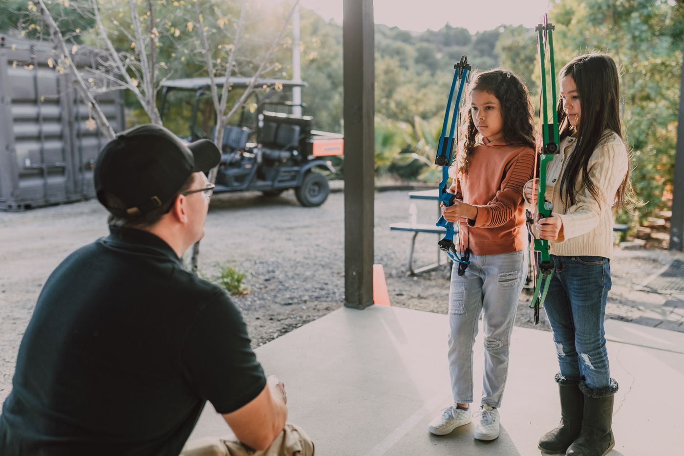 A session on the ground